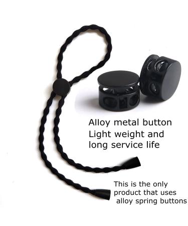 AICILY 5PCS Natural Hair Ties Afro Puff Ponytail | Adjustable Length Hairband for Thick Braided Natural Hair | No-Slip Design - Buy Online on SooperMarket.com