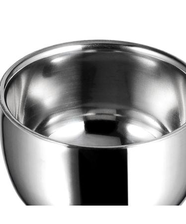 MagiDeal Stainless Steel Shaving Bowl - Unbreakable Double Layer Shaving Mug & Soap Cup for Men - Durable Gift for Husband - Buy Online on SooperMarket.com