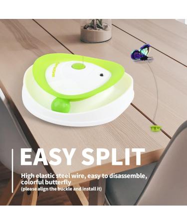 All for Paws 2 in 1 Interactive Cat Toy - Fluttering Butterfly & Rolling Balls - Automatic Indoor Kitten Spinner Toy - Buy Online on SooperMarket.com