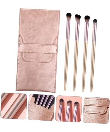 Baluue 1 4pcs Eye Makeup Brushes Blending Brush Kit Mini Brush Beauty Brush Eye Shade Brush Plastic Pink - Buy Online on SooperMarket.com
