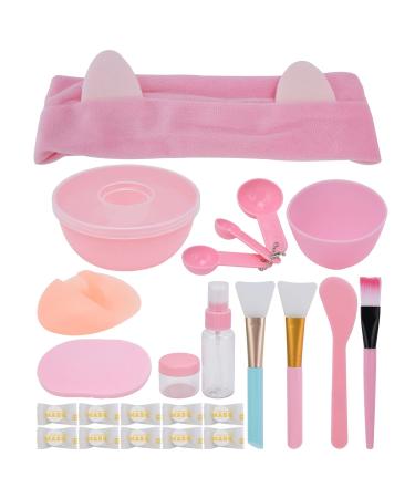 Household Face Mask Tool Set DIY Mask Mixing Bowl Bubble Spray Bottle Soft Facial Brush
