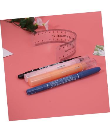 DRESSOOS Eraser Pen Kit Marker Permanent Microblading Eyebrow Makeup Wmtz_ Ruler for Ladies Oil medium As Shown - Buy Online on SooperMarket.com