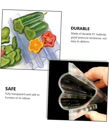Mipcase 12 Pcs Vegetable Shaping Mold Fruit Growing Mold Vegetable Shape Mold Garden Pizza Tall Flowerpot - Buy Online on SooperMarket.com
