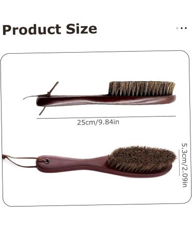 Clothes Brush Lint Remover | Premium Lint Brushes with Wood Handle - Ideal for Coats Shoes & Furniture Cleaning - Buy Online on SooperMarket.com