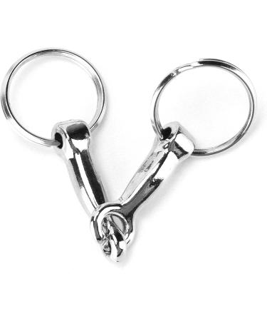 Atyhao Dee Bit Keychain | Zinc Alloy Bridle Horse Keychain for Equestrian Enthusiasts - Buy Online on SooperMarket.com