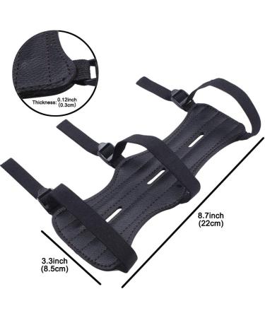 Adjustable Leather Archery Arm Guard for Bow Protection - Buy Online on SooperMarket.com