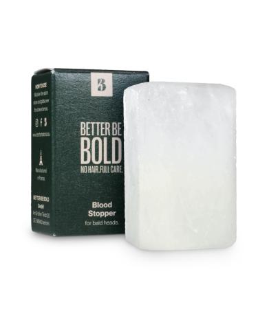 Better Be Bold Blood Stopper For Bald Heads |Alaunstein |Against Rasurbrand & Razor pimples |Stop bleeding immediately |Natural after shave |Premium quality |Made in France |75g