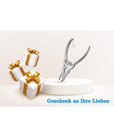 SMI Nail Tongs & Footnail Pliers - Stainless Steel Toenail Scissors & Clippers for Ingrown & Thick Nails - Includes Case - Buy Online on SooperMarket.com