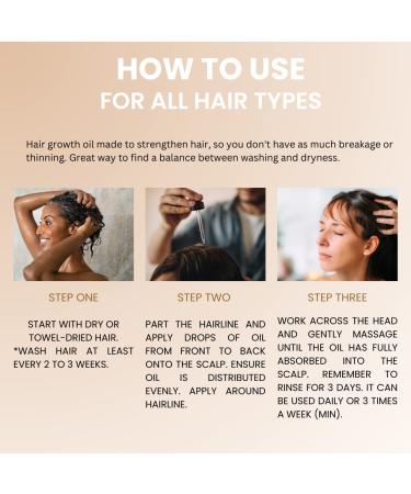 Keauty Lifestyle Hair Rehab Hair Growth Oil - Stimulates Hair Follicles for Stronger, Thicker & Healthier Hair - 10 Essential Natural Oils - Proven Results - 24 Fl Oz - Buy Online on SooperMarket.com