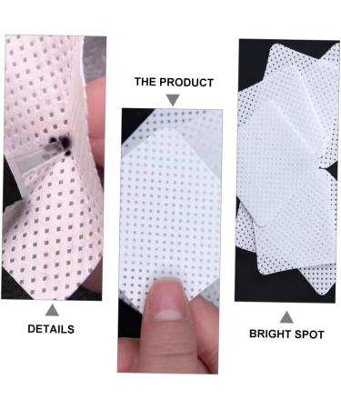 400pcs Eyelash Cleaning Pads - Essential Cleansing Cotton Wipes for Lash Extensions & Nail Polish Removal - Buy Online on SooperMarket.com