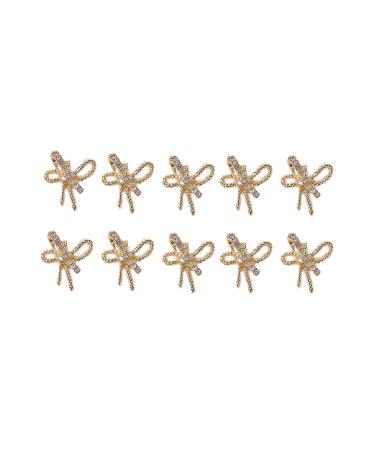 SANWOOD 10pcs/set Nail Ornament DIY Jewelry Glitter Varnish Manicure Nails Art Accessories for Female Nail Art Decoration A
