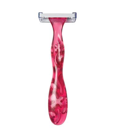 BIC Soleil Simply Smooth Women's Disposable Razors - 3 Blades, Moisture Strip, Silky Smooth Shave - 6-Count Pink (Pack of 1) - Buy Online on SooperMarket.com