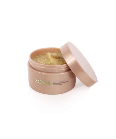 VOYA Effervescence Nourishing Sugar Scrub Organic Lavender Orange Body Exfoliator 250g
