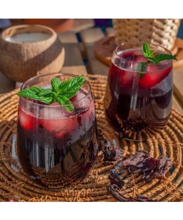 Marssili Bissap Dried Hibiscus Flowers 200g Natural Sorrel from Africa - Buy Online on SooperMarket.com