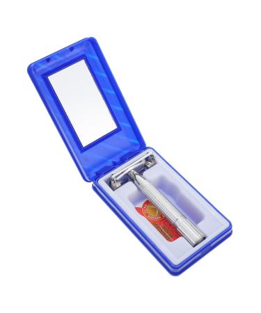 1 Set Razor Beard Shaving Cutter Long Handle Beard Shaver Old Style Beard Shaver Men Beard Shaver Manual Beard Shaver