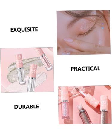 Angoily 8pcs Diy Highlight Makeup Cosmetics Bling Shadow Liquid Women Eye Glitter Tool Eyeshadow - Buy Online on SooperMarket.com
