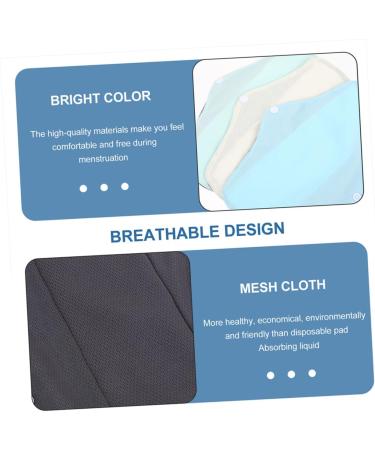 4Pcs Hemoton Mesh Cloth Napkin Set - Portable & Convenient Pad for Mothers - Buy Online on SooperMarket.com