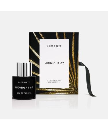 Lake & Skye Midnight 07 Eau de Parfum Long Lasting Fragrance 1.7 fl oz (50 ml) - Spicy Fruity Floral 1.7 Fl Oz (Pack of 1)