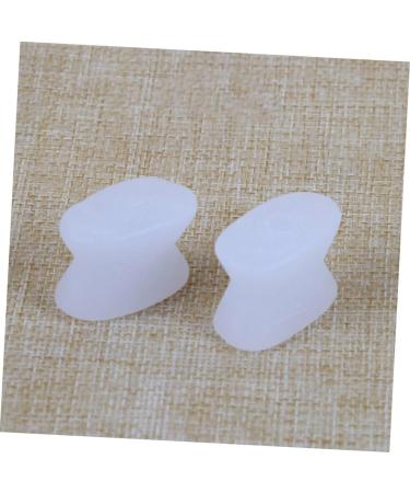 Beavorty 8pcs Toe Separator Splints - Nail Protector & Manicure Toe Stretcher - Hallux Valgus Orthotics for Foot Thumb - White Gel - Buy Online on SooperMarket.com