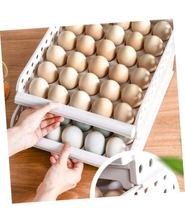 OSALADI Box 30 Fridge Eggs Drawer Containers for Food Egg Container Refrigerator Anti-collision At Home As Shown 33X26.5X14.3cm - Buy Online on SooperMarket.com