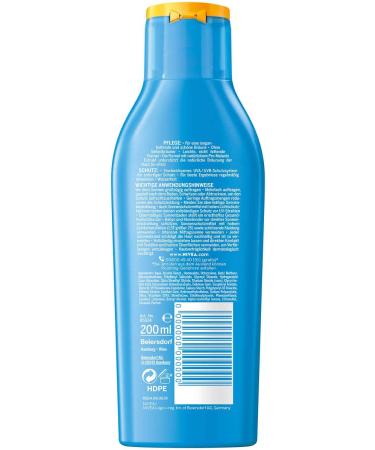 NIVEA Sun Schutz & Braune Sunscreen LSF 20 | Sun Milk with Pro-Melanin Extract for Even Tan & Immediate UVA/UVB Protection - 200 ml - International Shipping Available - Buy Online on SooperMarket.com