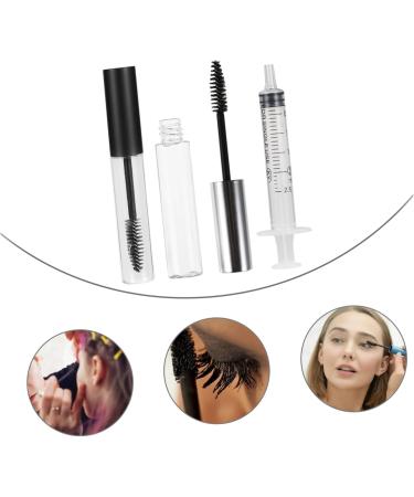 BELLIFFY 12pcs Mascara Tube Eyelash Cream Tube Empty Eyelash Tube Lash Kits Empty Eyeliner Tube Clear Plastic - Buy Online on SooperMarket.com