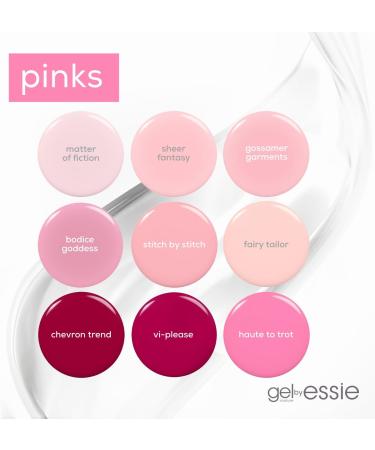 Essie Gel-Like Nail Polish Lasts Up To 15 Days With Flex.e Gel Technology No Chipping Glass-Like Shine Vegan Formula Gel Couture 10 Sheer Fantasy 13.5 ml 10 - Sheer Fantasy - Buy Online on SooperMarket.com