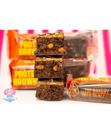 Mountain Joe's Protein Brownie 10x60g Chocolate Peanut