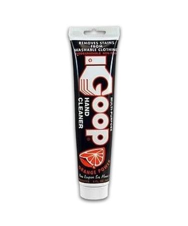 Goop Multi-Purpose Hand Cleaner Orange Citrus Scent - Waterless Hand Degreaser and Laundry Stain Remover - Non-Toxic Cleaner to Remove Dirt, Oil, Paint, Ink, and Clothes Stains - 5oz (Pack of 1) 5 Ounce (Pack of 1)
