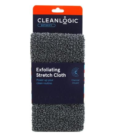 Clean Logic Detox Charcoal Stretch Wash Cloth - Pack of 2 - Buy Online on SooperMarket.com