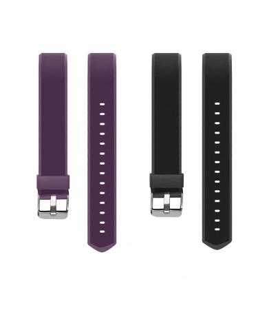AndThere ID 115 Plus HR Replacement Strap Smart Bracelet Band Length Adjustable 2 Sets