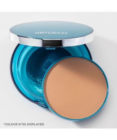 Buy ARTDECO Sun Protection Powder Foundation SPF 50 - Lightweight Makeup with UV Protection - 9.5g Light Sand - International Shipping Available - Buy Online on SooperMarket.com