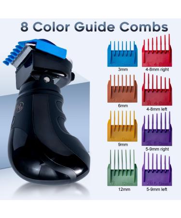 Hatteker Bald Head Trimmer Beard Trimmer Hair Clippers Trimmer Shavers for Men Hair Trimmer Body Trimmer Waterproof Rechargeable Cordless Portable Haircut Kit - Buy Online on SooperMarket.com