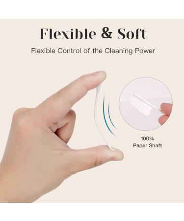 MEIPO Spiral Head & Ear Spoon Cotton Swab Buds (4Pack-800pcs) - Gentle Makeup Removal & Ear Cleaning - Buy Online on SooperMarket.com