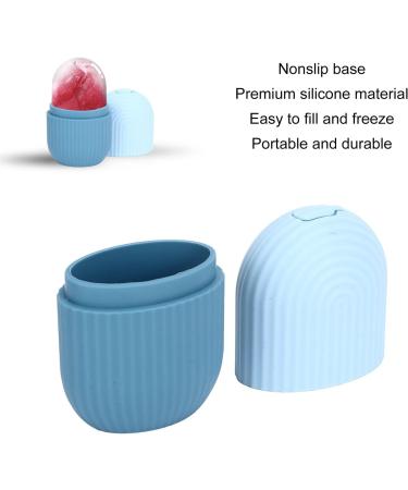 Ice Roller Ice Roller For Face and Eye Ice Facial Ice Roller for Face Eye and Neck Ice Face Mold for Face Shrink Pores Reduce Acne Enhance Your Natural Glow Remove Fine Lines Shrink Pores (Blue) - Buy Online on SooperMarket.com