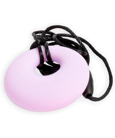 Stages Sensory Builder Circle Necklace (Pink) - Sensory & Oral Motor Stimulation, Teething, Calming & Focus - Buy Online on SooperMarket.com