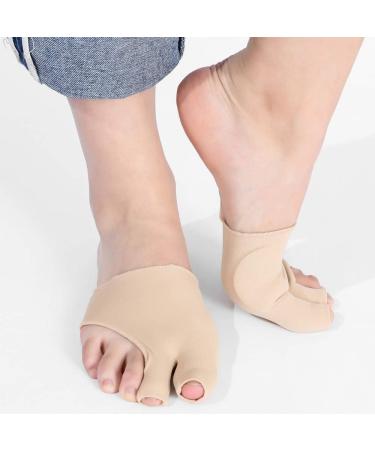 Big Toe Straightener & Hallux Valgus Corrector | Toe Separator & Foot Brace Support for Anti-Friction Pad - JHGCCL - Buy Online on SooperMarket.com
