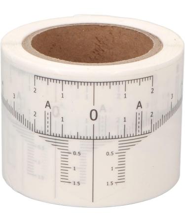 1 Roll Eyebrow Ruler Stencil Sticker Disposable Brow Ruler Transparency Eyebrow Sticker Clear Plastic Eyebrow Measuring Tool for Makeup Tool - Buy Online on SooperMarket.com