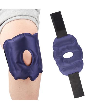 Compression Knee Brace - Reusable Cooling Ice Packs Bag - Adjustable Bag Gel Ice Bag Cold Compress Packs Wrap for Injuries Kot-au