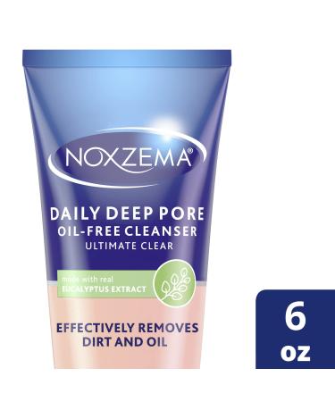 Noxzema Ultimate Clear Daily Deep Pore Oil-Free Cleanser - 6 Oz Ea (Pack of 2) - Buy Online on SooperMarket.com