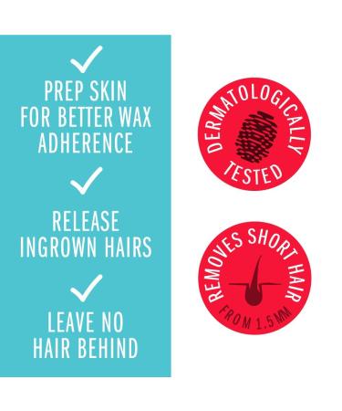 Nad's Body Wax Strips - 2-In-1 Exfoliator and Hair Removal Kit for Women - Buy Online on SooperMarket.com