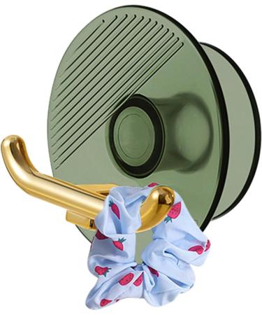 Veeteah Plug-in Cable Holder & Organizer - Toothbrush & Razor Hook Drill-Free Self-Adhesive Storage in Translucent Green - Buy Online on SooperMarket.com