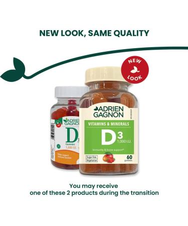 Adrien Gagnon - Sugar Free Vitamin D3 1000IU Gummies - Buy Online on SooperMarket.com