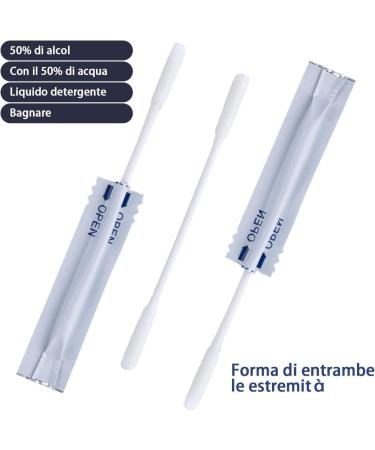IQOS Cleaning Sticks - 60 Pcs Wet Alcohol Double Head Swabs for IQOS 2.4, 2.4 Plus, 3.0 Duo, Lil, LTN, HEETS, GLO Heater - Buy Online on SooperMarket.com