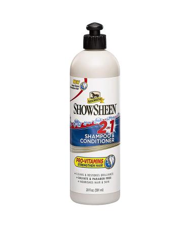 Absorbine Showsheen 591ml 2in1 Conditioner and Shampoo One Size Clear