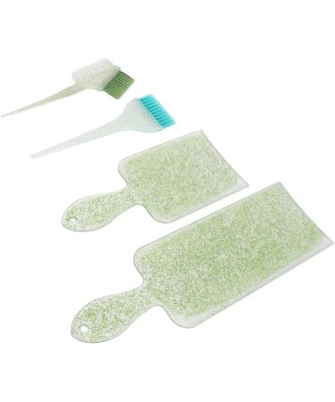 Hair Highlighting Board Kit Bleaching Foiling Tinting Hair Coloring Board Set for Beauty Salon (Green) - Buy Online on SooperMarket.com