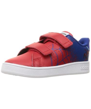 adidas Boy's Unisex Kids Advantage Cf I Sneaker Child 5 UK Child Team Royal Blue Scarlet Ftwr White