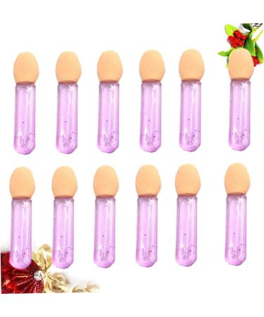 Baluue 100pcs Eyeshadow Brush Kit Beauty Sponge Women Eyeshadow Applicator Makeup Eye Sponge Violet 3.6X1.2 cm Violet - Buy Online on SooperMarket.com
