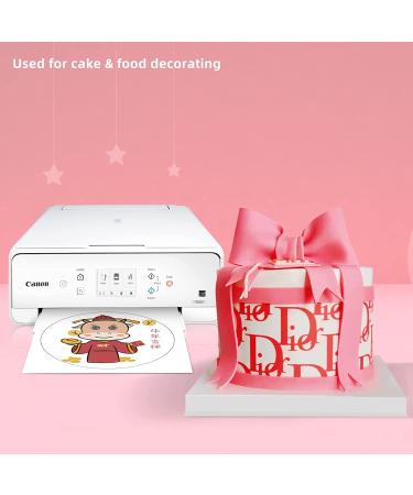YouTook Edible Frosting Sheets- 25pcs 11.7 x 8.3 A4 Size Edible Paper for Cakes & Cookies - Printable Icing Sheets for Cake Toppers and Decor - Buy Online on SooperMarket.com