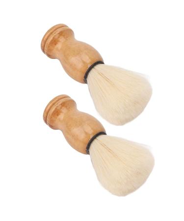 Jauarta Mini Shaving Brush - Soft Synthetic Wooden Handle for Travel & Home | Men's Shaving Essential - Buy Online on SooperMarket.com